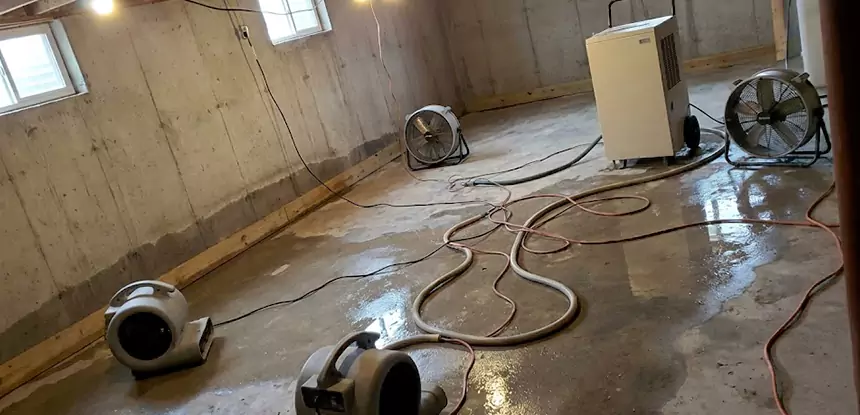 Large-Scale Water Damage Cleanup in Pendergrass
